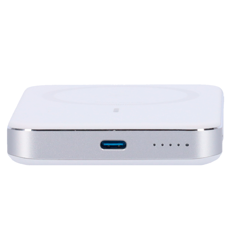 Anker ANK-1664-W Powerbank Li-Ion 10000 mAh PD, 30W, MagGo, Wireless, 15W, USB-C, LCD, Branco - 0194644203504