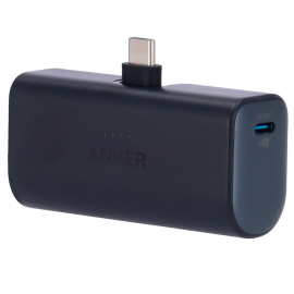 Anker ANK-1653-B Mini Powerbank Li-Polymer 5000 mAh PD, 22.5W, USB-C, Preto - 194644170851