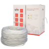 Uniview UV-UTP5E-300 Bobine de Cabo U/UTP, 305 m, Cat5e, Cobre, Dca-s2,d2,a1, LSZH, Interior, Branco Cinzento - 8435325486208