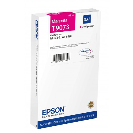 Tinteiro EPSON WF-6xxx Ink Cartridge Magenta XXL - C13T907340