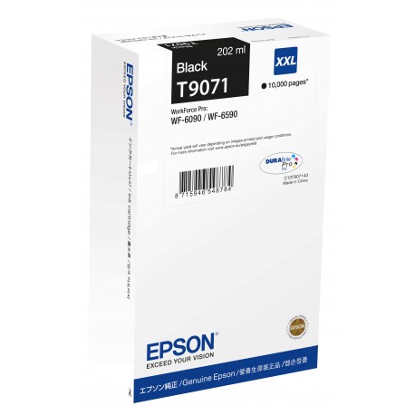 Tinteiro EPSON WF-6xxx Ink Cartridge Preto XXL - C13T907140