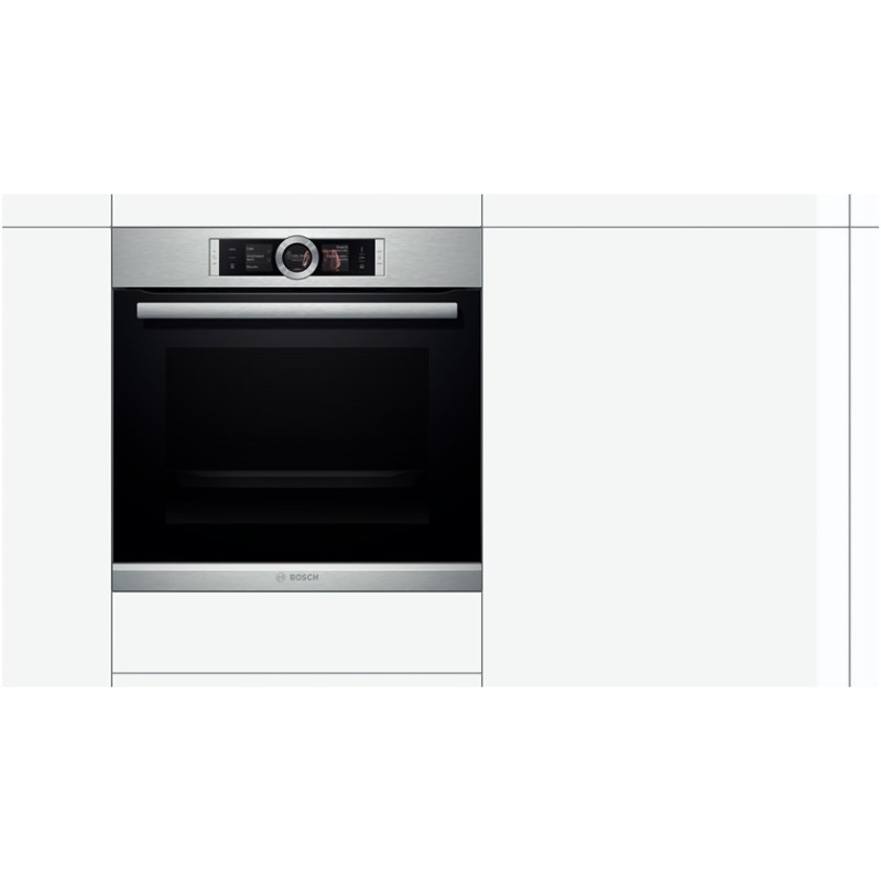 BOSCH - Forno c/ Vapor Serie8 HSG636ES1
