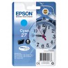 Tinteiro EPSON Serie 27 Cyan WF-3xxx WF-7xxx - C13T27024012