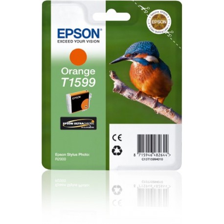 Tinteiro EPSON Photo R2000 Laranja - C13T15994010