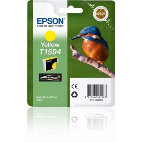 Tinteiro EPSON Photo R2000 Amarelo - C13T15944010