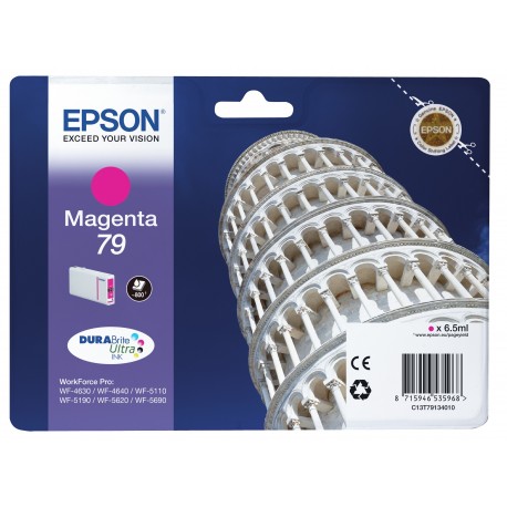 Tinteiro EPSON Magenta L 800p WF-46xx/5xxx-C13T79134010