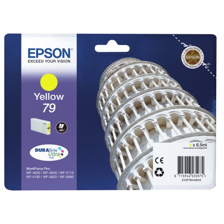 Tinteiro EPSON Amarelo L 800p WF-46xx/5xxx-C13T79144010