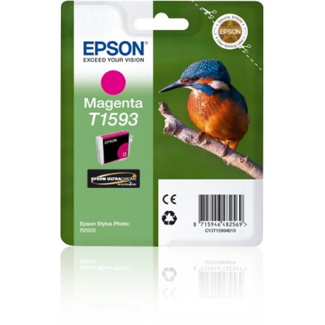 Tinteiro EPSON Photo R2000 Magenta - C13T15934010