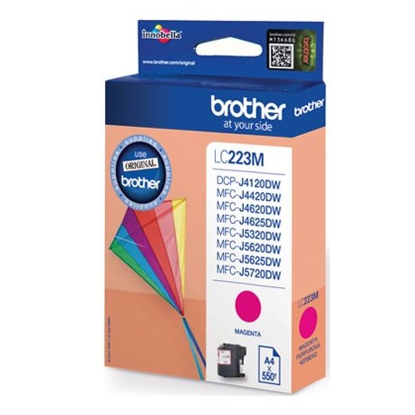 Tinteiro Brother LC223MBP Magenta 550pg