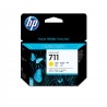 Tinteiro HP 711 - 3 x Amarelo- CZ136A