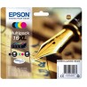 Pack Tint EPSON Quad Serie 16XL WF-20xx WF-25xx (c alarme RF+AM) - C13T16364022