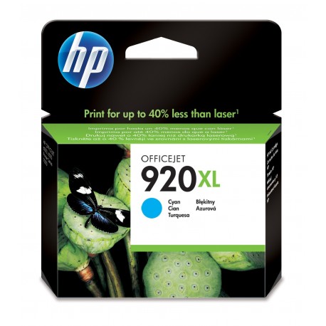 Tinteiro Cyan Nº920XL HP Officejet - CD972AE