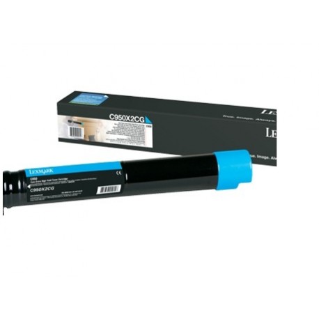 Toner Lexmark Cyan Extra C950 22.000 pgs