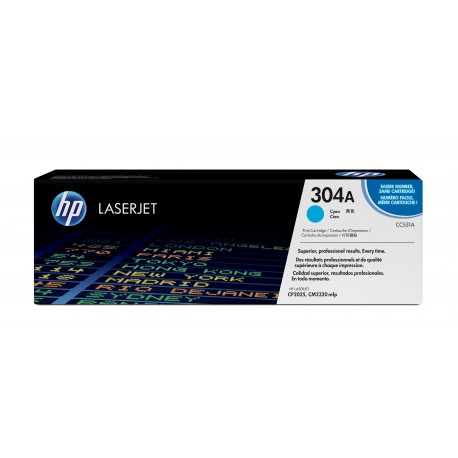 Toner Cyan HP Color LaserJet CP2025/CM2320 - CC531A