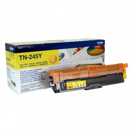 Toner BROTHER TN245Y Amarel. A/Cap P/HL3140CW/HL3150CDW 2,2K