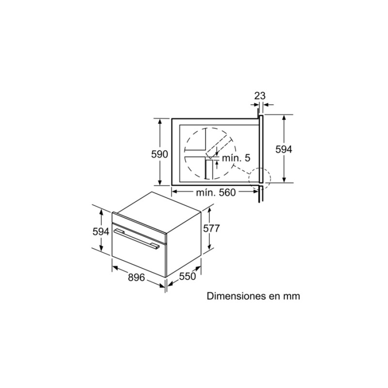 BOSCH - Forno VBD5780S0