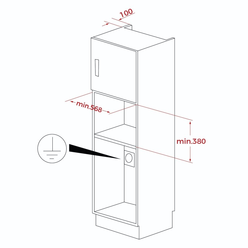 TEKA - Microondas Encastre MB 6200 BI WH Easy 112080004