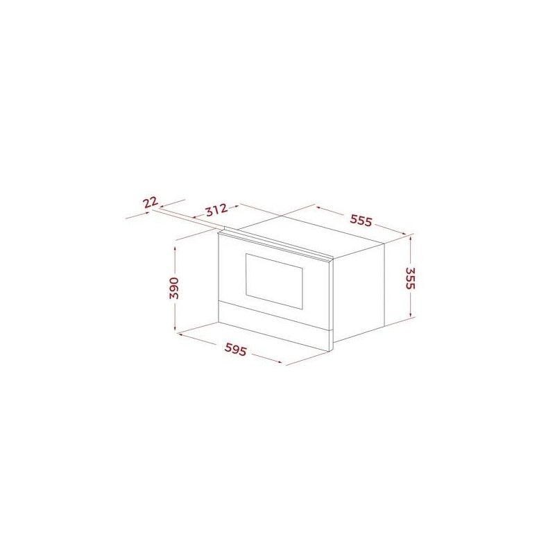 TEKA - Microondas Encastre MS 6220 BIS R SS Total 112040007
