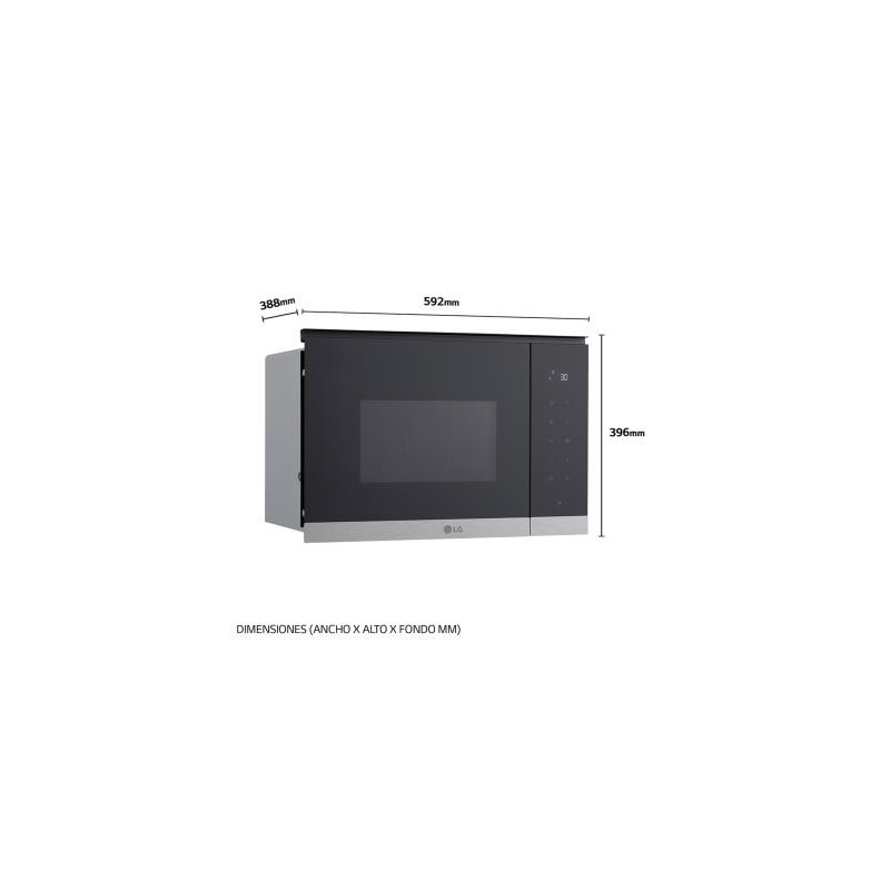 LG - Microondas Encastre MG7Z2593D