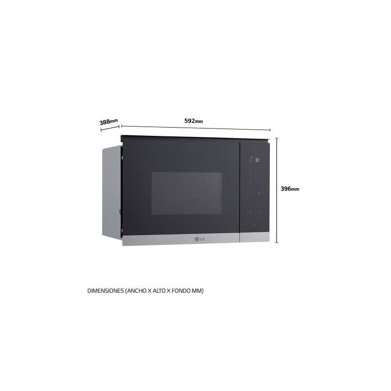 LG - Microondas Encastre MG7Z2593D