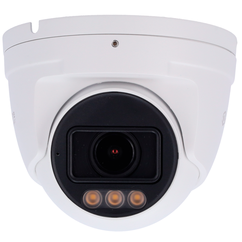 Safire Smart SF-IPT511ZA-4E1-NIGHT Câmara Turret IP E1 NightColor X AI-ISP, 4 MP, 2.8-12 mm, 30 m, PoE, IP67, Áudio, MicroSD, Deteção de movimento, IA , Branco - 8435325489759