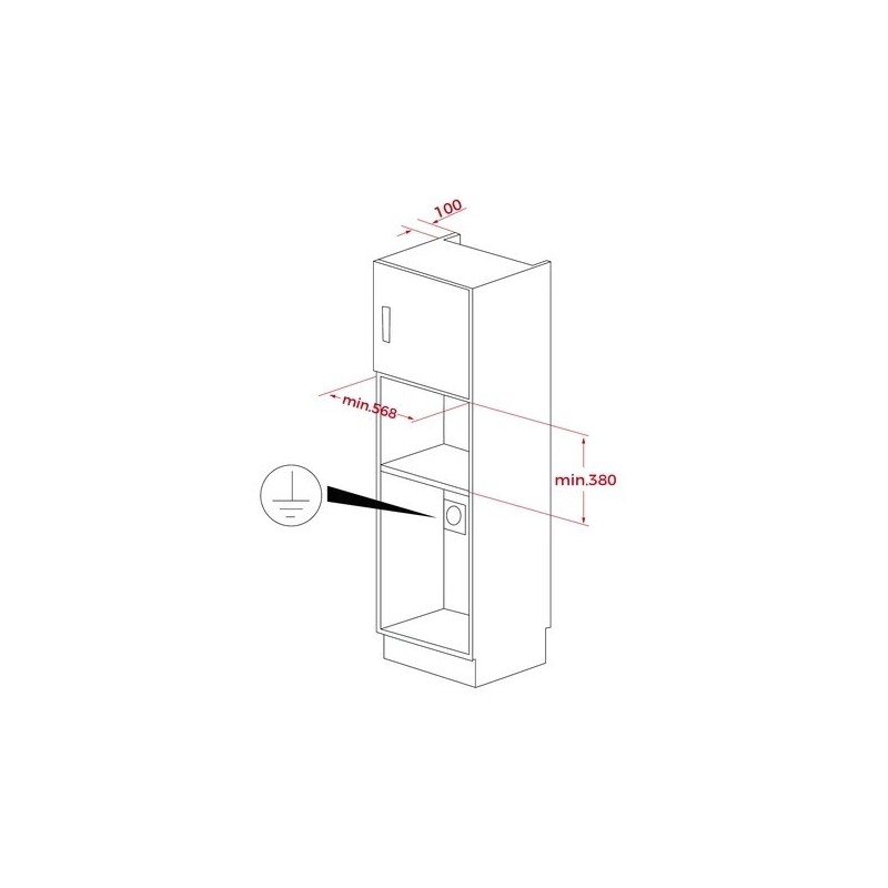 TEKA - Microondas Encastre ML 8210 BIS BK Maestro 112060008