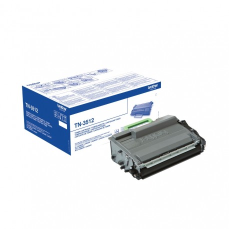 Toner BROTHER TN-3512 Preto 12.000 Paginas - 4977766755665