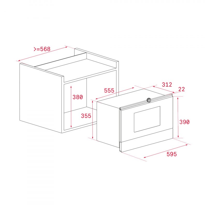 TEKA - Microondas Enc. ML 8220 BIS L-WH UC 1710212
