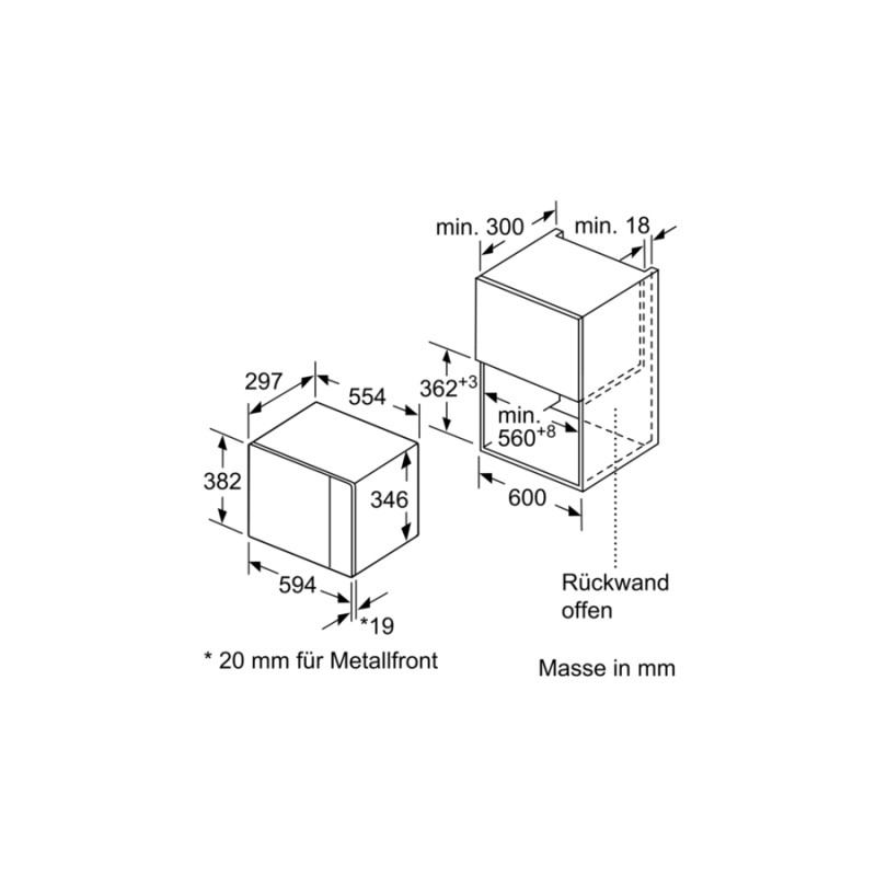 BOSCH - Microondas BEL523MS0