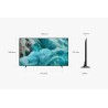 Samsung TQ85Q7FAAU QLED TV Plano 216 cm (85") 4K Ultra HD, Smart TV, Wi-Fi, Ethernet, LAN, Bluetooth, Preto - TQ85Q7FAAUXXC - 8806097122593