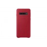 Capa Samsung S10 Leather Cover Vermelho - 8801643644512