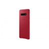 Capa Samsung S10 Leather Cover Vermelho - 8801643644512