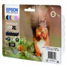 Multipack Epson Squirrel 378XL Original Cores 378XL Claria Photo HD XP-85xx - C13T37984010 - 8715946646497