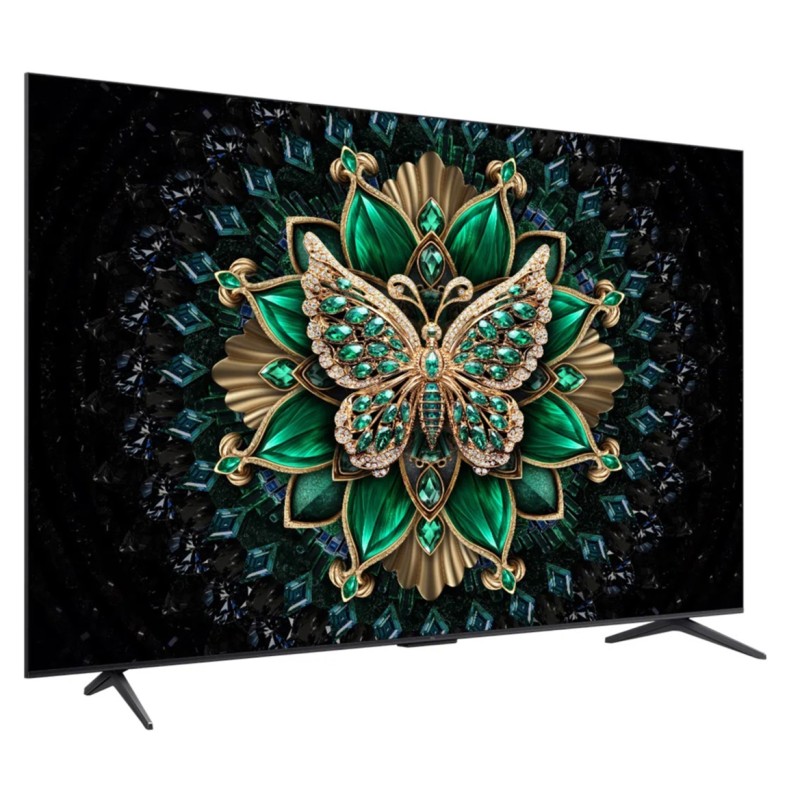 TCL C6K 65C6K MiniLED TV Plano QD-Mini LED 165,1 cm (65") 4K Ultra HD, Smart TV, Wi-Fi, Ethernet, LAN, Bluetooth, Preto, Metálico - 5901292525798