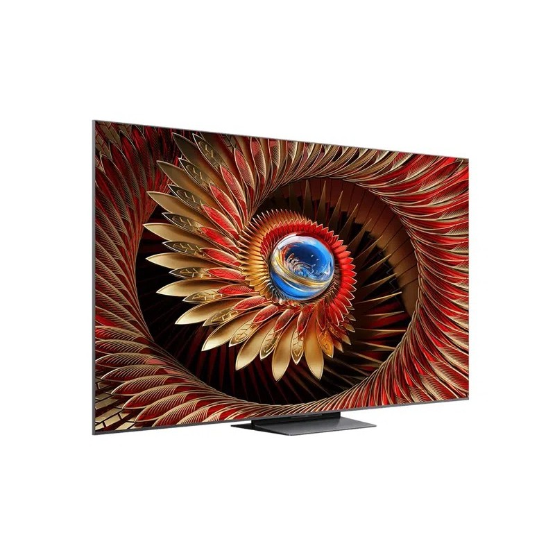 TCL 65C8K MiniLed TV Plano QLED QD-Mini LED 165,1 cm (65") 4K Ultra HD, Smart TV, Google TV, Wi-Fi, Ethernet, LAN, Bluetooth, Preto - 5901292525682