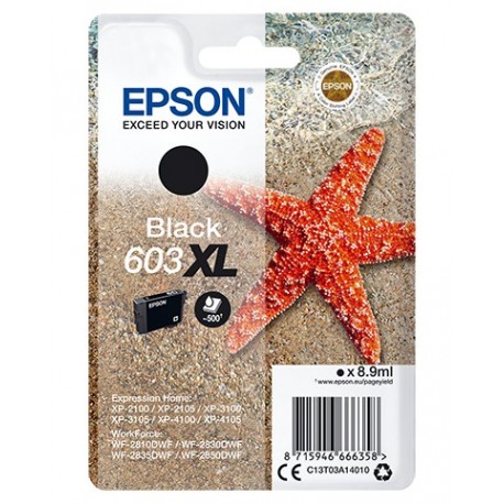 Tinteiro EPSON 603XL Preto Blister - 8715946666365