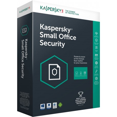 Kaspersky Small Office Security For 7-Mob Device 7-Desktop 1-FS 1 Year Renewal Lic. Pack