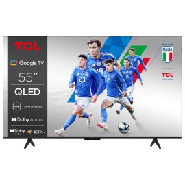 TCL P7K 55P7K QLED TV Plano 139,7 cm (55") 4K Ultra HD, Smart TV, Wi-Fi, Ethernet, LAN, Bluetooth, Preto, Metálico - 5901292525934
