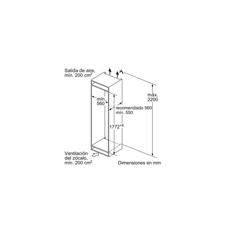 SIEMENS - Combinado Enc. LowFrost IQ500 KI86SAFE0