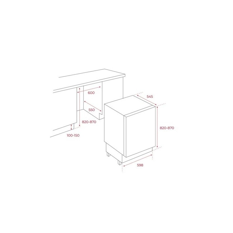 TEKA - Arca Encastre RSF 41160 BU Total 113510002