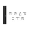 TCL C6K 85C6K MiniLED TV Plano QD-Mini LED 216 cm (85") 4K Ultra HD, Smart TV, Google TV, Wi-Fi, Ethernet, LAN, Bluetooth, Preto, Metálico - 5901292525774