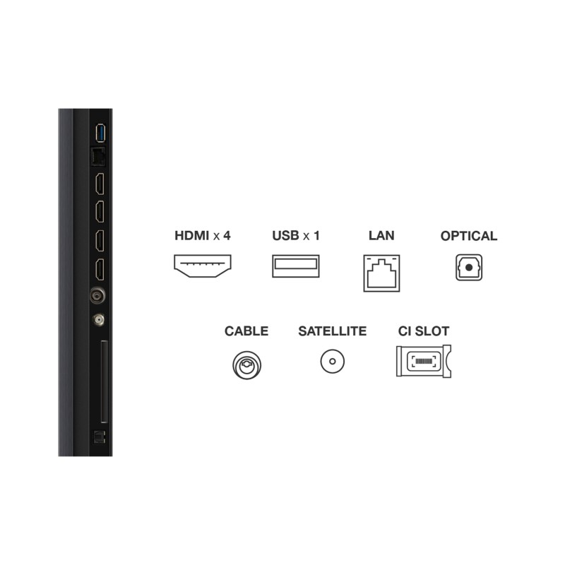 TCL C6K 98C6K MiniLED TV Plano QD-Mini LED 249 cm (98") 4K Ultra HD, Smart TV, Wi-Fi, Ethernet, LAN, Bluetooth, Preto, Metálico - 5901292525767