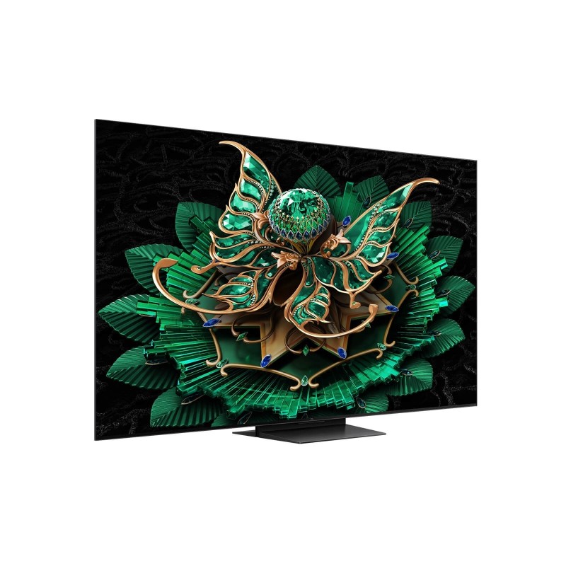 TCL 75C7K MiniLed TV Plano QD-Mini LED 190,5 cm (75") 4K Ultra HD, Smart TV, Google TV, Wi-Fi, Ethernet, LAN, Bluetooth, Preto, Metálico - 5901292525729