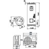 ARISTON - Bomba Calor NUOS SPLIT INVERTER WIFI ER 270 3069763