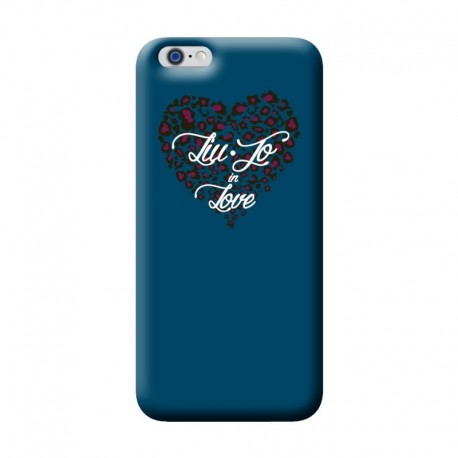 LIU.JO Hard Case Heart iPhone 6/6s Blue - 8034115946832