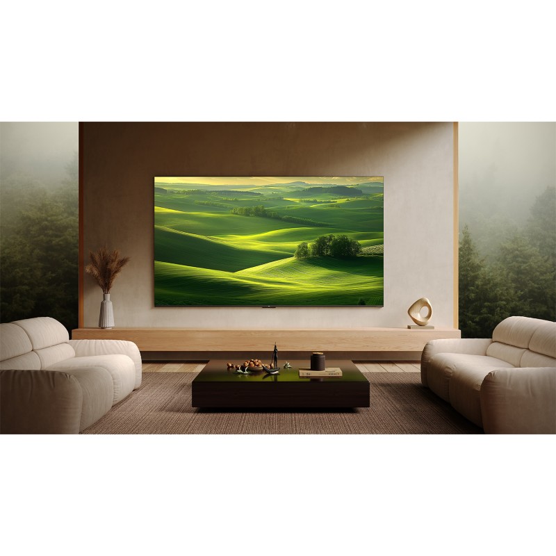 TCL 75C7K MiniLed TV Plano QD-Mini LED 190,5 cm (75") 4K Ultra HD, Smart TV, Google TV, Wi-Fi, Ethernet, LAN, Bluetooth, Preto, Metálico - 5901292525729