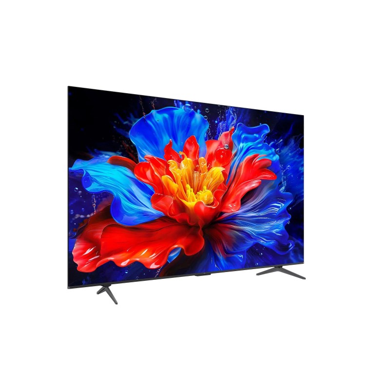 TCL P8K 85P8K QLED TV Plano 216 cm (85") 4K Ultra HD, Smart TV, Google TV, Wi-Fi, Ethernet, LAN, Bluetooth, Preto, Metálico - 5901292525866