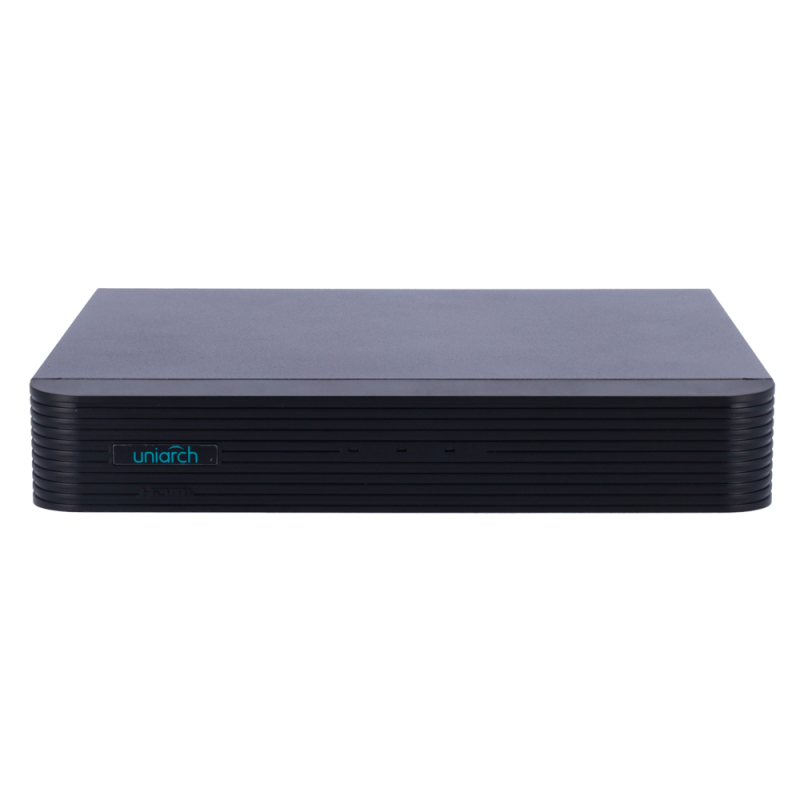 Uniarch UV-XVR-104G3 Gravador DVR 5n1, 4 CH, 6 IP, 5 MP, 24 Mbps, 1 HDD até 8 TB, HDMI Full HD e VGA - 8435325468990