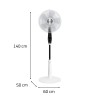 ROWENTA - Ventoinha Turbo Silence VU5690F0