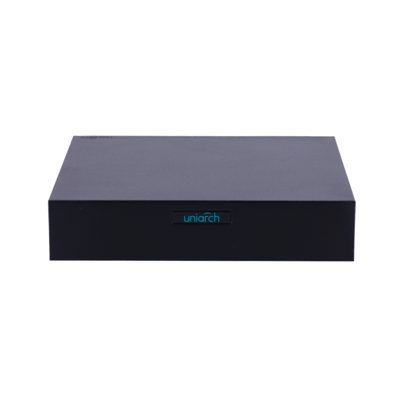 Uniarch UV-XVR-108F Gravador XVR 5n1, 8 CH, 10 IP, 6 MP, 24 Mbps, 1 HDD até 6 TB, HDMI Full HD e VGA - 6937096308809